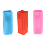 Maxbell 2 pcs Pet Dog Cat Hair Remover Clothes Carpet Fur Brush Cleaner Pink Blue