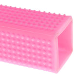 Maxbell 2 pcs Pet Dog Cat Hair Remover Clothes Carpet Fur Brush Cleaner Pink Blue