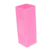 Maxbell 2 pcs Pet Dog Cat Hair Remover Clothes Carpet Fur Brush Cleaner Pink Blue