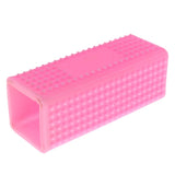 Maxbell 2 pcs Pet Dog Cat Hair Remover Clothes Carpet Fur Brush Cleaner Pink Blue