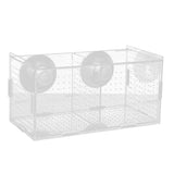 Maxbell Maxbell Aquarium Young Fish Breeding Hatchery Incubator Isolation Box Suction cup