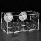 Maxbell Maxbell Aquarium Young Fish Breeding Hatchery Incubator Isolation Box Suction cup