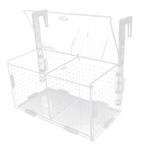 Maxbell Maxbell Aquarium Young Fish Breeding Hatchery Incubator Isolation Box #Hook