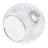 Maxbell Iron Table Lamp Shade Modern Standard Lamp Shade Small Lamp Shade Silver #3 - Aladdin Shoppers