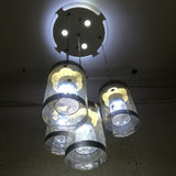 Maxbell Iron Table Lamp Shade Modern Standard Lamp Shade Small Lamp Shade Silver #3 - Aladdin Shoppers