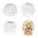 Maxbell Iron Table Lamp Shade Modern Standard Lamp Shade Small Lamp Shade Silver #3 - Aladdin Shoppers