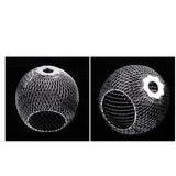 Maxbell Iron Table Lamp Shade Modern Standard Lamp Shade Small Lamp Shade Silver #3 - Aladdin Shoppers