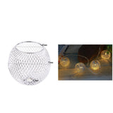Maxbell Iron Table Lamp Shade Modern Standard Lamp Shade Small Lamp Shade Silver #3 - Aladdin Shoppers