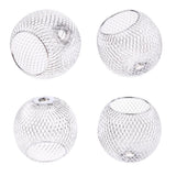 Maxbell Iron Table Lamp Shade Modern Standard Lamp Shade Small Lamp Shade Silver #3 - Aladdin Shoppers
