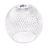 Maxbell Iron Table Lamp Shade Modern Standard Lamp Shade Small Lamp Shade Silver #3 - Aladdin Shoppers