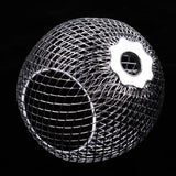 Maxbell Iron Table Lamp Shade Modern Standard Lamp Shade Small Lamp Shade Silver #3 - Aladdin Shoppers