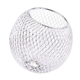 Maxbell Iron Table Lamp Shade Modern Standard Lamp Shade Small Lamp Shade Silver #3 - Aladdin Shoppers