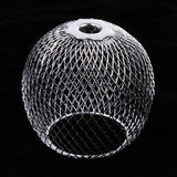 Maxbell Iron Table Lamp Shade Modern Standard Lamp Shade Small Lamp Shade Silver #3 - Aladdin Shoppers