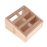 Maxbell Maxbell Small Pet Rabbits Guinea Pig Wooden Rack Feeder Hay Grass Nesting Holder #2