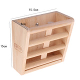 Maxbell Maxbell Small Pet Rabbits Guinea Pig Wooden Rack Feeder Hay Grass Nesting Holder #2