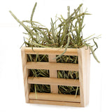 Maxbell Maxbell Small Pet Rabbits Guinea Pig Wooden Rack Feeder Hay Grass Nesting Holder #2