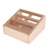 Maxbell Maxbell Small Pet Rabbits Guinea Pig Wooden Rack Feeder Hay Grass Nesting Holder #2
