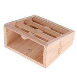 Maxbell Maxbell Small Pet Rabbits Guinea Pig Wooden Rack Feeder Hay Grass Nesting Holder #2