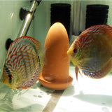 Maxbell Maxbell Ceramic Spawning Breed Cone Aquarium Fish Tank Decor for Aquatic Pets L