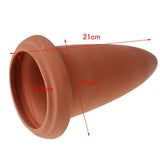 Maxbell Maxbell Ceramic Spawning Breed Cone Aquarium Fish Tank Decor for Aquatic Pets L