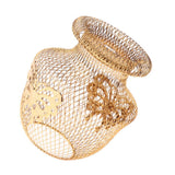 Maxbell Iron Table Lamp Shade Modern Standard Lamp Shade Small Lamp Shade Gold #1 - Aladdin Shoppers