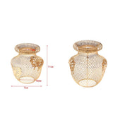 Maxbell Iron Table Lamp Shade Modern Standard Lamp Shade Small Lamp Shade Gold #1 - Aladdin Shoppers