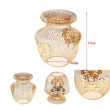 Maxbell Iron Table Lamp Shade Modern Standard Lamp Shade Small Lamp Shade Gold #1 - Aladdin Shoppers