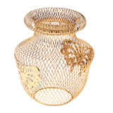 Maxbell Iron Table Lamp Shade Modern Standard Lamp Shade Small Lamp Shade Gold #1 - Aladdin Shoppers