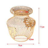 Maxbell Iron Table Lamp Shade Modern Standard Lamp Shade Small Lamp Shade Gold #1 - Aladdin Shoppers