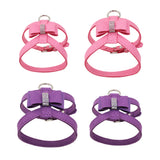 Maxbell Maxbell Bowknot Adjustable Chest Strap Belt Harness Dog Vest Harness M Pink