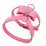 Maxbell Maxbell Bowknot Adjustable Chest Strap Belt Harness Dog Vest Harness M Pink