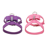 Maxbell Maxbell Bowknot Adjustable Chest Strap Belt Harness Dog Vest Harness M Pink