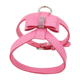 Maxbell Maxbell Bowknot Adjustable Chest Strap Belt Harness Dog Vest Harness M Pink
