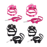 Maxbell Maxbell HP052 Adjustable Pet Dog Vest Harness Puppy Leash Training Collar Rose Red-M