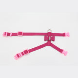 Maxbell Maxbell HP052 Adjustable Pet Dog Vest Harness Puppy Leash Training Collar Rose Red-M