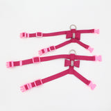 Maxbell Maxbell HP052 Adjustable Pet Dog Vest Harness Puppy Leash Training Collar Rose Red-M