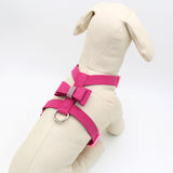 Maxbell Maxbell HP052 Adjustable Pet Dog Vest Harness Puppy Leash Training Collar Rose Red-M