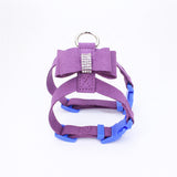 Maxbell Maxbell HP052 Adjustable Pet Dog Vest Harness Puppy Leash Training Collar Rose Red-M