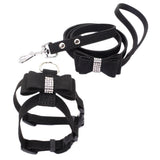 Maxbell Maxbell HP052 Adjustable Pet Dog Vest Harness Puppy Leash Training Collar Black-M