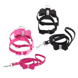 Maxbell Maxbell HP052 Adjustable Pet Dog Vest Harness Puppy Leash Training Collar Rose Red-S