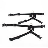 Maxbell Maxbell HP052 Adjustable Pet Dog Vest Harness Puppy Leash Training Collar Black-S