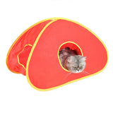 Maxbell Pet Dog Cat Folding Sleeping Tent Outdoor Indoor Camping Tent Red