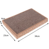 Maxbell Pet Cat Scratch Board Scratcher Kitten Toy Scratching Post with Catnip ##10 - Aladdin Shoppers