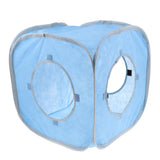 Maxbell Maxbell Pet Dog Cat Folding Sleeping Tent Outdoor Indoor Camping Tent Blue