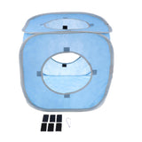 Maxbell Maxbell Pet Dog Cat Folding Sleeping Tent Outdoor Indoor Camping Tent Blue