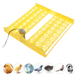 Maxbell 2x 220V digital Automatic Egg Turner Tray Chicken Duck Egg Incubator Turner