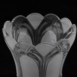 Maxbell 3 Pieces #1 Frosted Glass Ribbed Bell Light Shades Chandelier Lamp Pendant