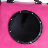 Maxbell Maxbell Astronaut Capsule Pet Carrier Backpack Dog Cat Travelling Bag Tote Rose Red