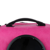 Maxbell Maxbell Astronaut Capsule Pet Carrier Backpack Dog Cat Travelling Bag Tote Rose Red