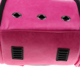 Maxbell Maxbell Astronaut Capsule Pet Carrier Backpack Dog Cat Travelling Bag Tote Rose Red